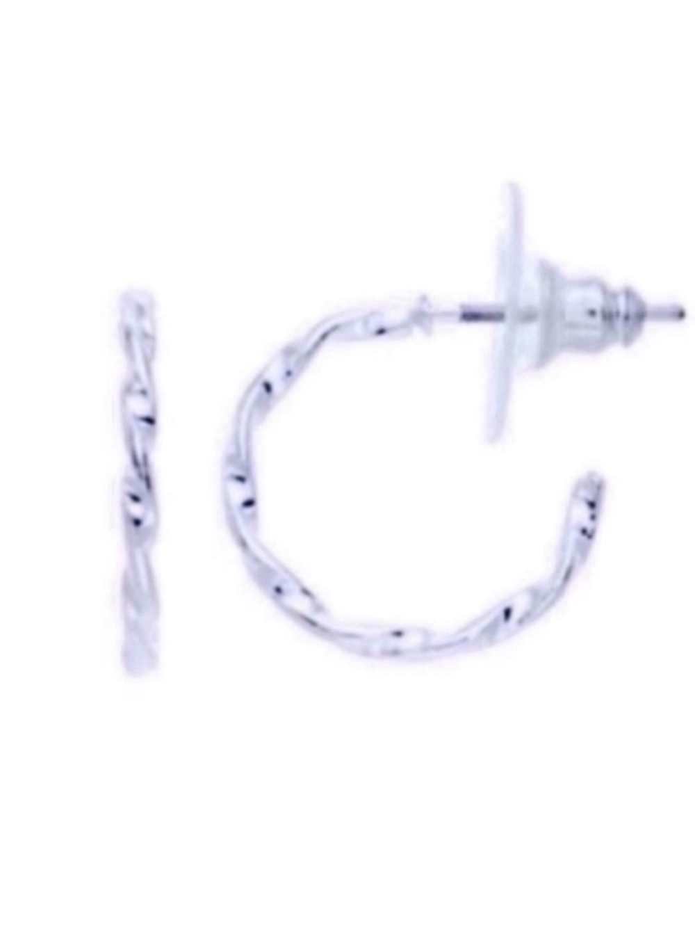 Twist Hoop Earrings